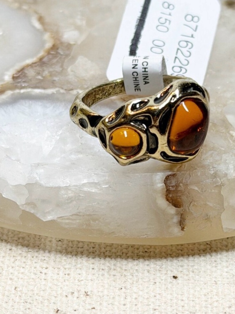 FREE PEOPLE Gloria Ring 7 $28 NWT - Picture 4 of 7